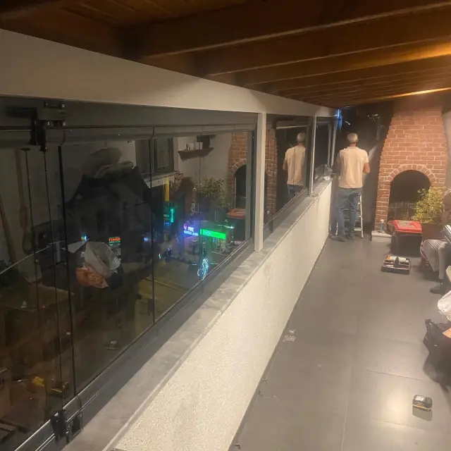 Alemdağ cam balkon uygulaması