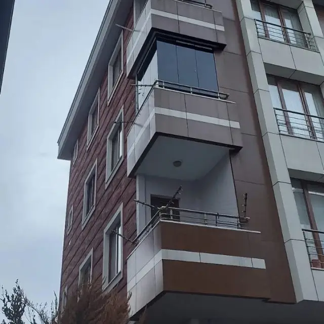 Alemdağ cam balkon uygulaması