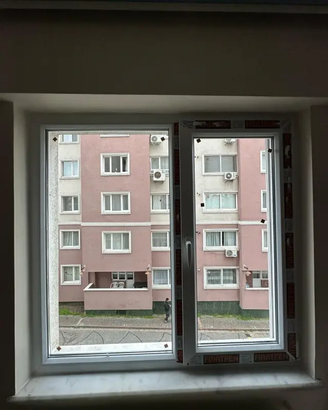 Atakent PVC pencere yenileme — montaj sonrası iç görünüm