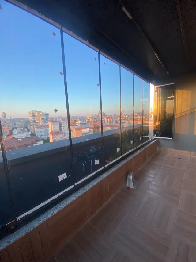 Sürgülü (Slidekon) Cam Balkon uygulama fotoğrafı 5