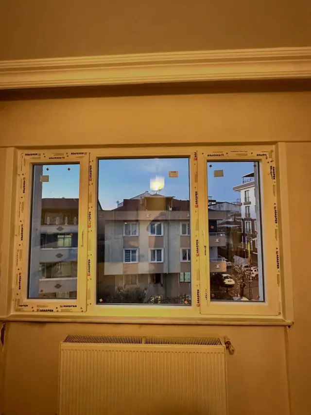 Çekmeköy'de PVC pencere uygulaması